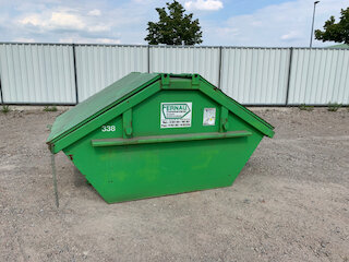 3 Kubikmeter Absetzcontainer mit Deckel @ 