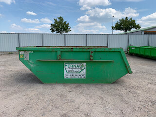 7 Kubikmeter Absetzcontainer Flach @ 