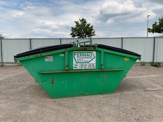 7 Kubikmeter Absetzcontainer mit Deckel @ 