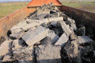 Recycling von Bauschutt @ 
